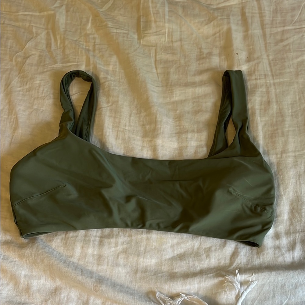Aerie- Olive Green Women's Bikini Top